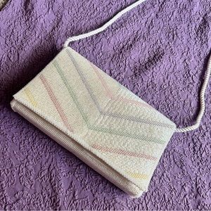VTG Walborg pastel beaded clutch or purse prom special occasion